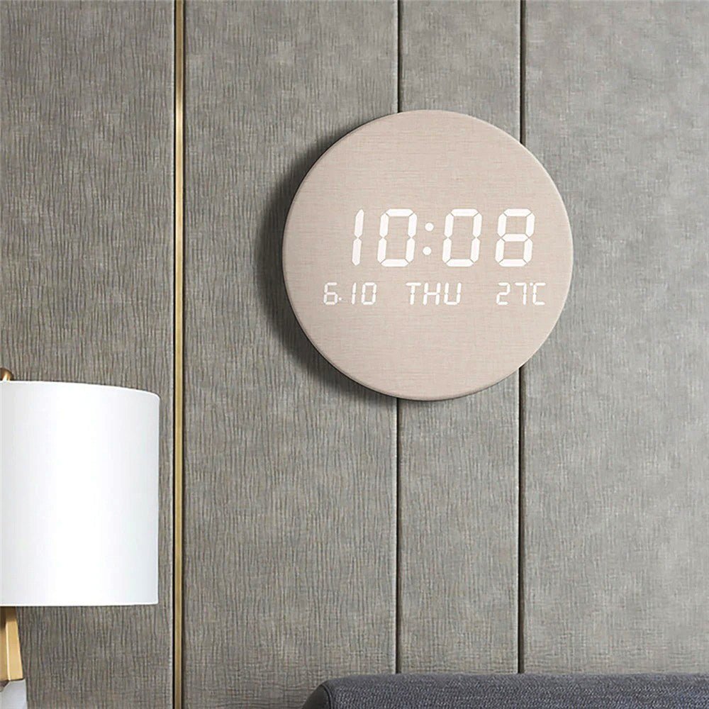 Digitale Wanduhr Svenna