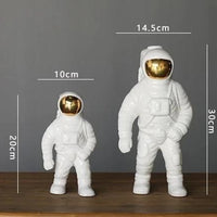Astronauten-Blumenvase – Dekorative Figur mit integriertem Pflanzfach