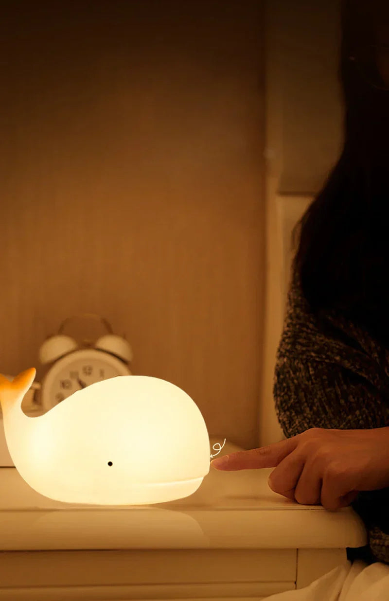 Wal-Nachtlicht mit Farbwechsel-LED – Touchsteuerung, USB