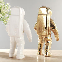 Astronauten-Blumenvase – Dekorative Figur mit integriertem Pflanzfach