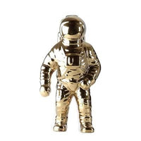 Astronauten-Blumenvase – Dekorative Figur mit integriertem Pflanzfach