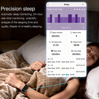 Smartwatch mit EKG, Herzfrequenz und Blutdruckmessung