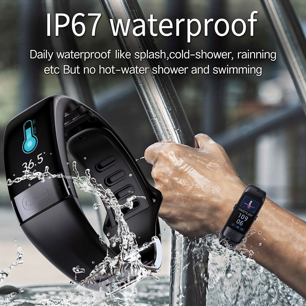 Smartwatch mit EKG, Herzfrequenz und Blutdruckmessung