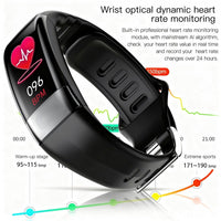 Smartwatch mit EKG, Herzfrequenz und Blutdruckmessung