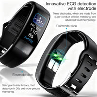 Smartwatch mit EKG, Herzfrequenz und Blutdruckmessung
