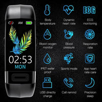 Smartwatch mit EKG, Herzfrequenz und Blutdruckmessung