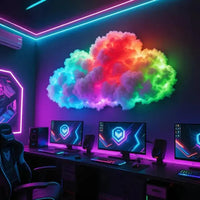 LED Wolken-Wandleuchte