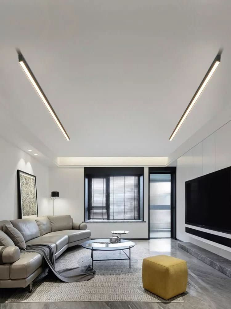 Minimalistische LED-Deckenleuchte – Skandinavisches Design, flimmerfreies Licht