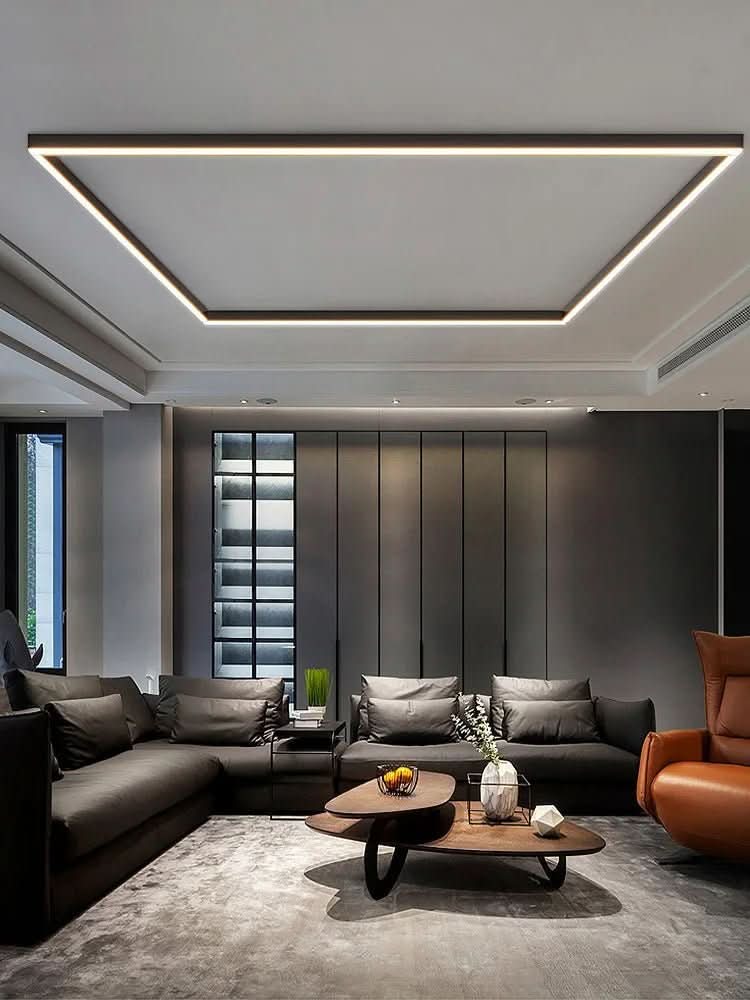 Minimalistische LED-Deckenleuchte – Skandinavisches Design, flimmerfreies Licht