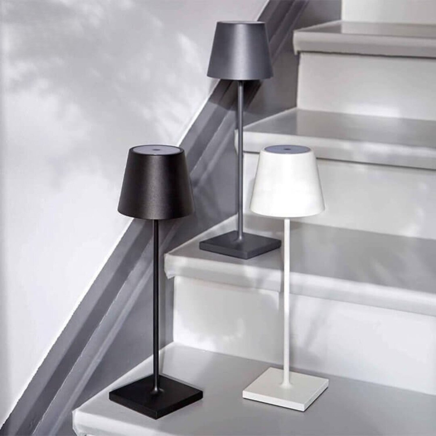 Kabellose LED-Tischlampe mit Touch-Dimmer – ohne Kabel, pure Atmosphäre