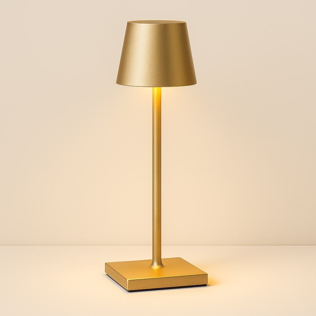 Kabellose LED-Tischlampe mit Touch-Dimmer – ohne Kabel, pure Atmosphäre